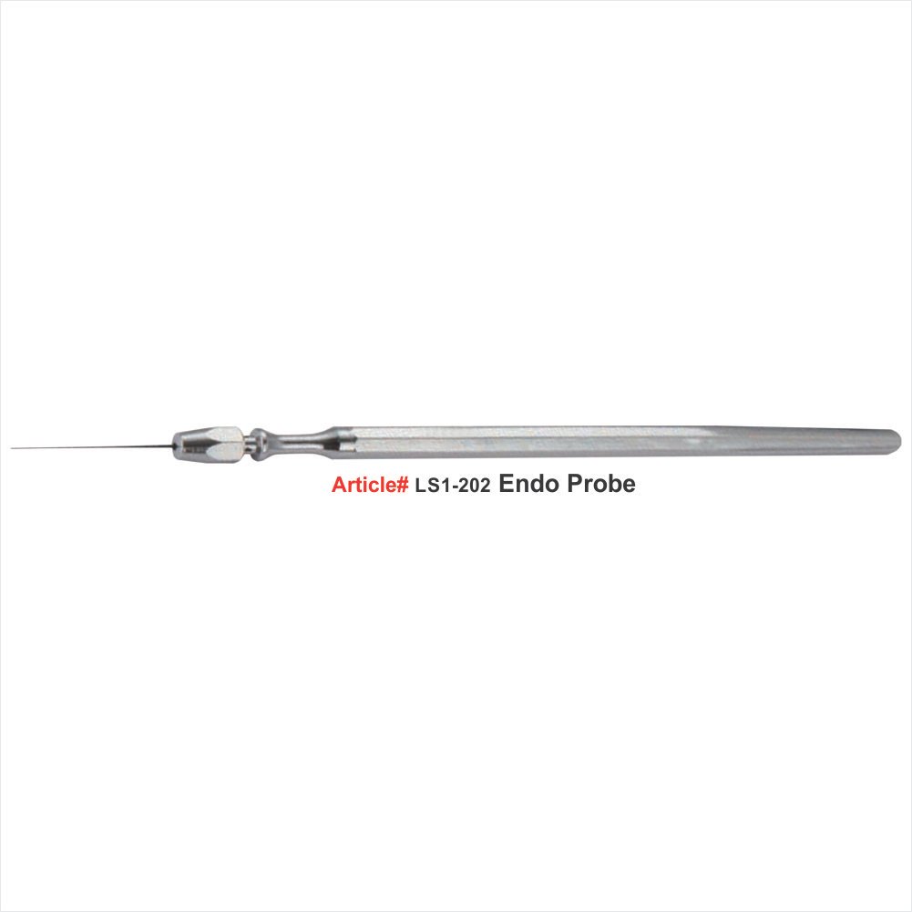 Periodontal Endo Probe 1 Stainless Steel Diagnostic Tool | Leader Surgical Periodontal endo probe 1 stainless steel autoclavable calibrated endodontic periodontal pocket depth measurement diagnostic instrument