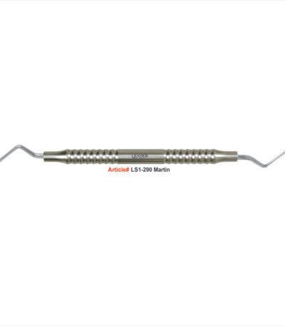 Martin curette Fig.3 stainless steel autoclavable periodontal subgingival scaling root planing deep pocket surgical debridement instrument