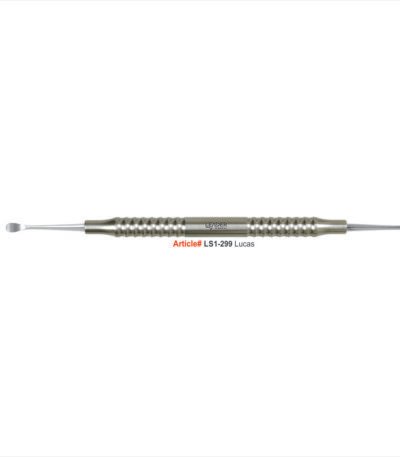 90 Lucas spoon shape surgical curette stainless steel autoclavable granulation tissue deep pocket bone debridement oral surgical instrument