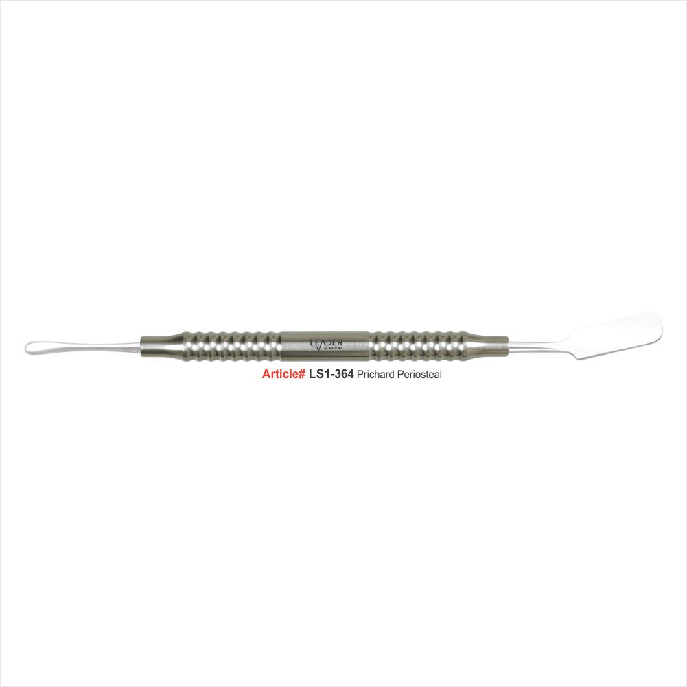 Prichard Periodontal Curette PR1/2 Stainless Steel Periodontal Surgical Tool | Leader Surgical Prichard periodontal curette PR1/2 stainless steel autoclavable subgingival scaling root planing periodontal surgical debridement instrument