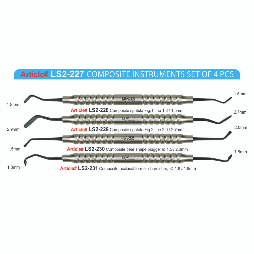 LS2-227 COMPOSITE INSTRUMENTS SET OF 4 PCS Composite Instruments Set of 4 Pcs - Image 1