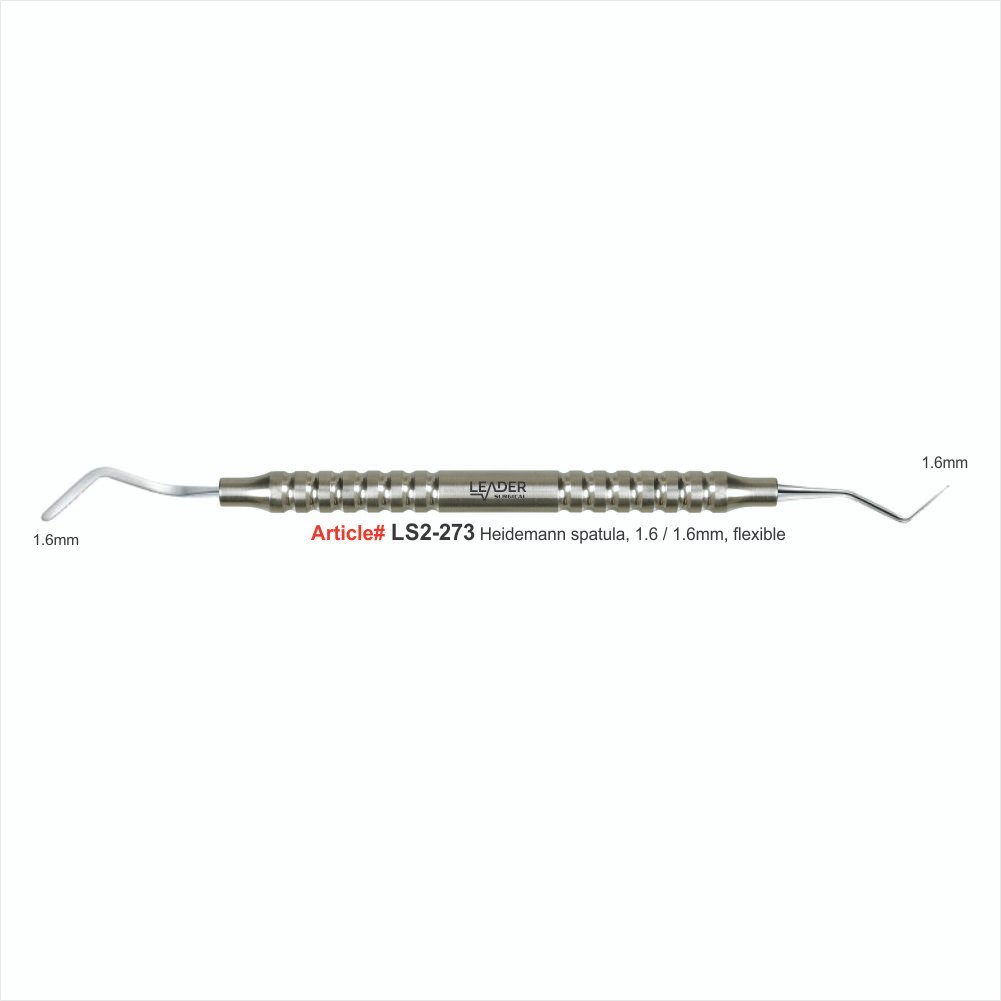LS2-273 Heidemann spatula, 1.6/1.6mm, flexible - Image 1