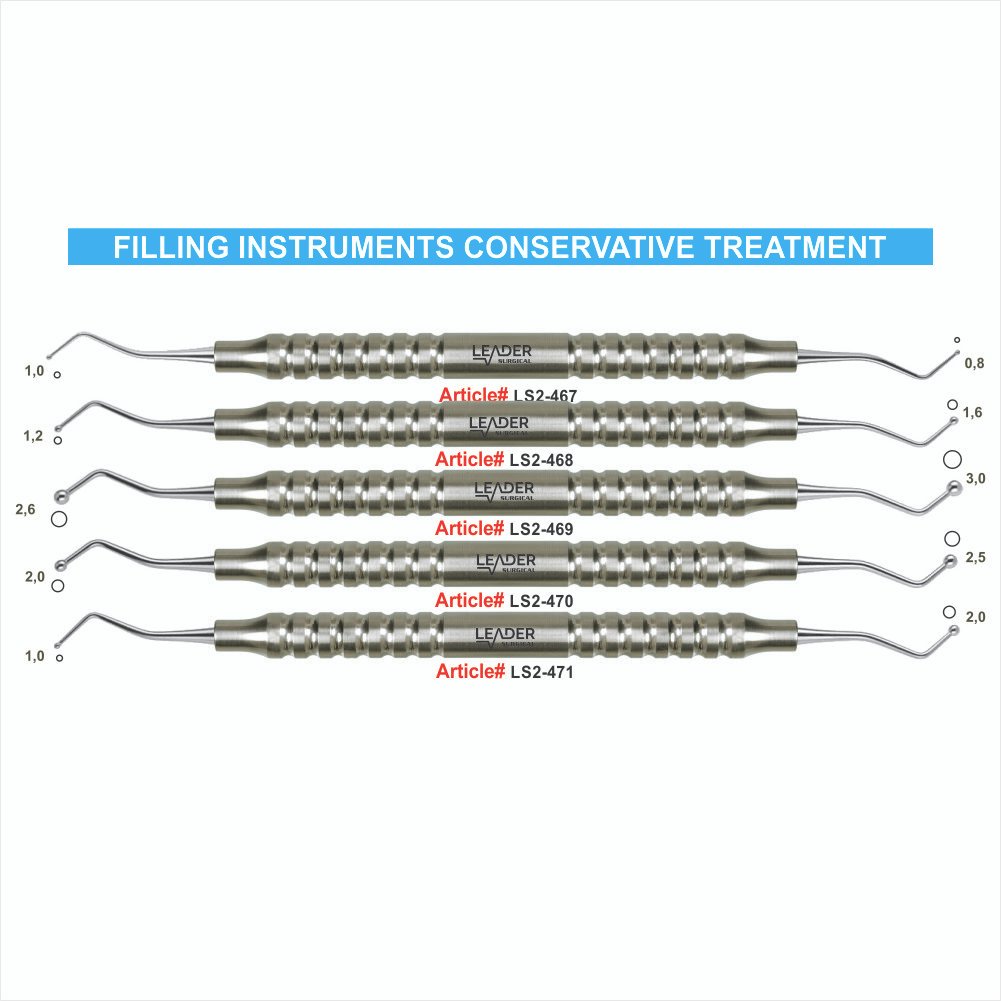 LS2-467 TO LS2-471 FILLING INSTRUMENTS CONSERVATIVE TREATMENT SET Filling Instrument Conservative Treatment - Image 1