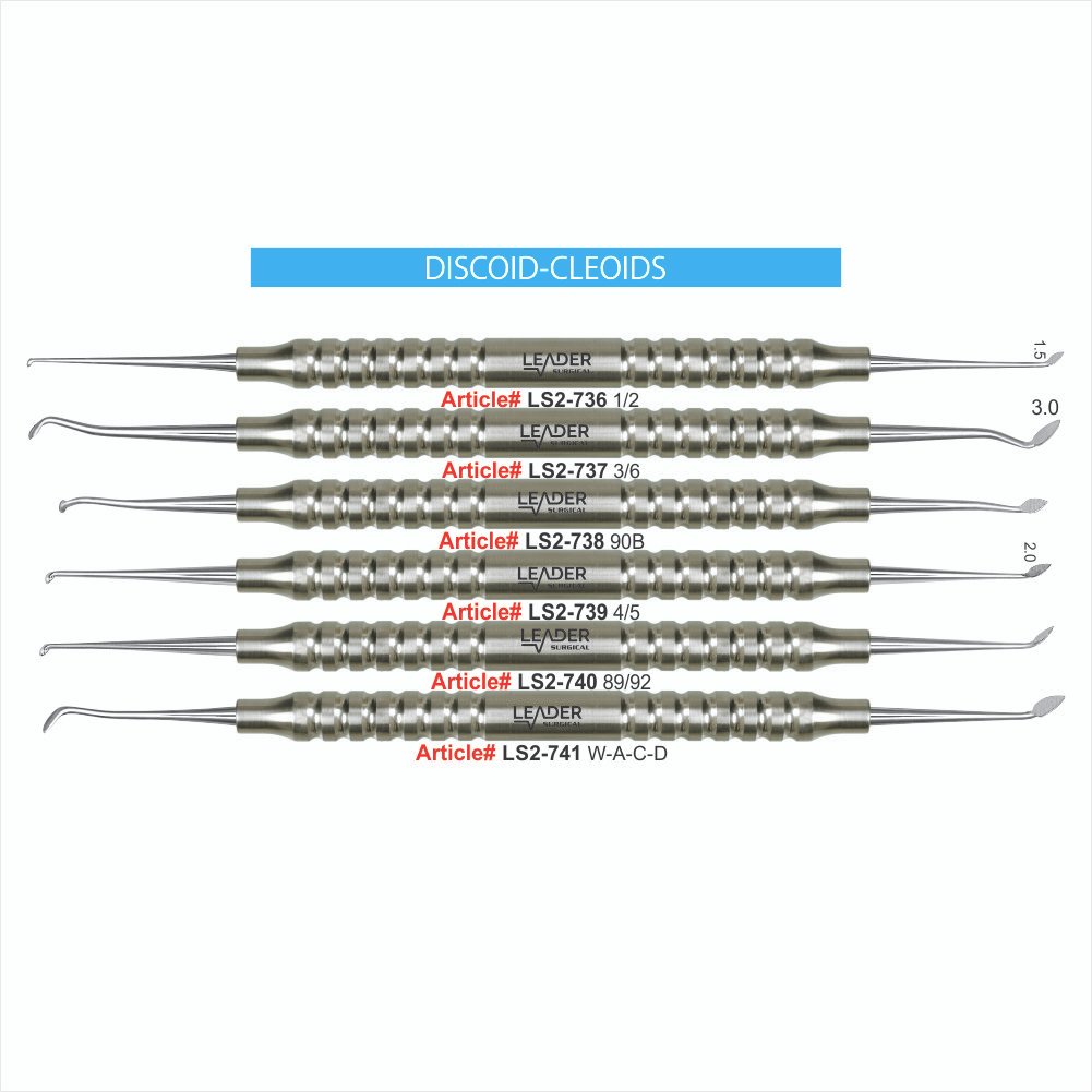 LS2-736 TO LS2-741 DISCOID-CLEOIDS Discoid-Cleoids - Image 1