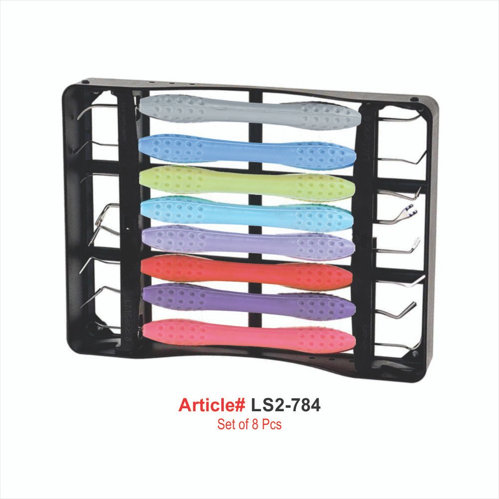 LS2-784 SET 8 PCS Instruments for Aesthetic Restorations Set of 8 Pcs - Image 1