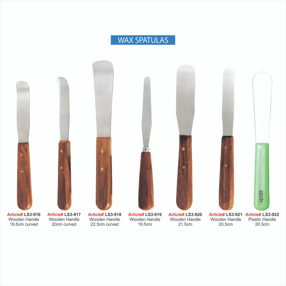 LS3-916 TO LS3-922 WAX SPATULAS Wax Spatulas - Image 1