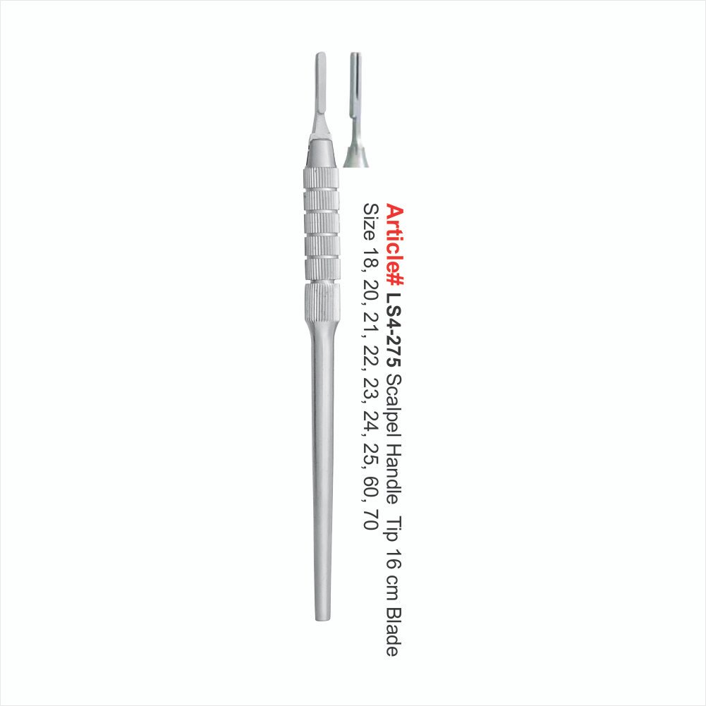 LS4-275 Scalpel Handle Tip 16 cm Blade - Image 1