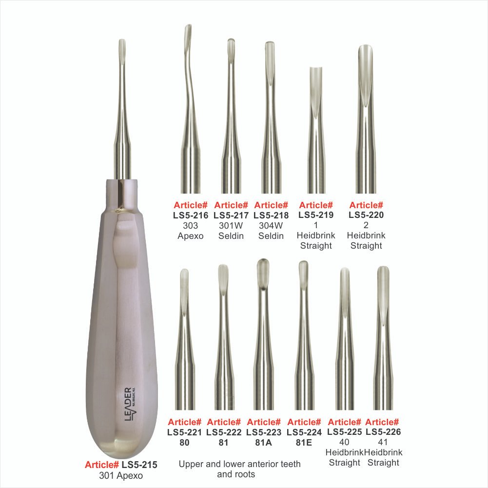 LS5-215 TO LS5-226 Heidbrink Root Elevators - Image 1