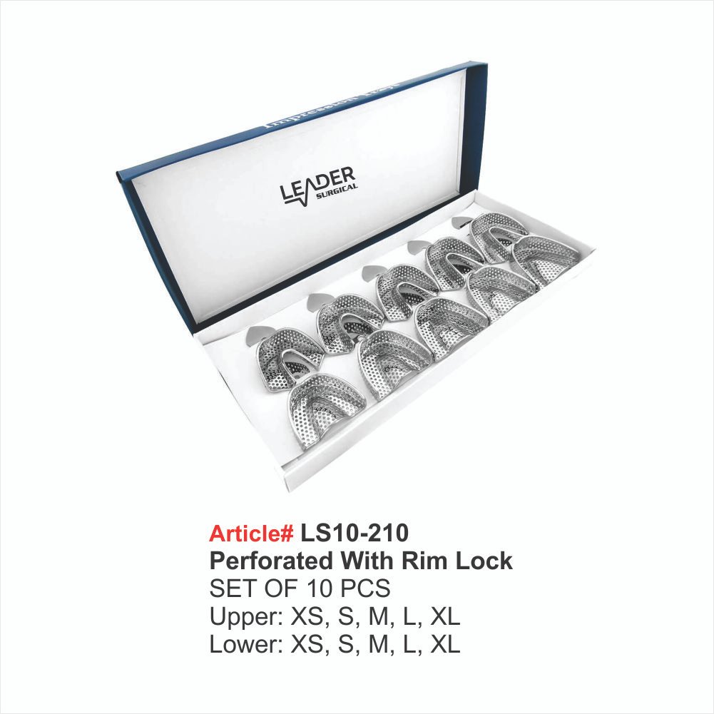 LS10-210 Perforated With Rim Lock SET OF 10 PCS Perforated With Rim Lock SET OF 10 PCS - Image 1