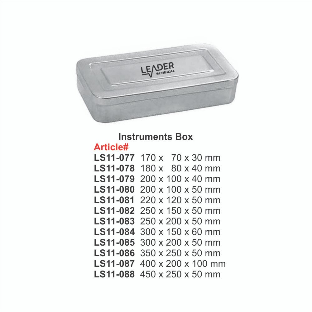 LS11-077 TO LS11-088 Instruments Box Instruments Box - Image 1