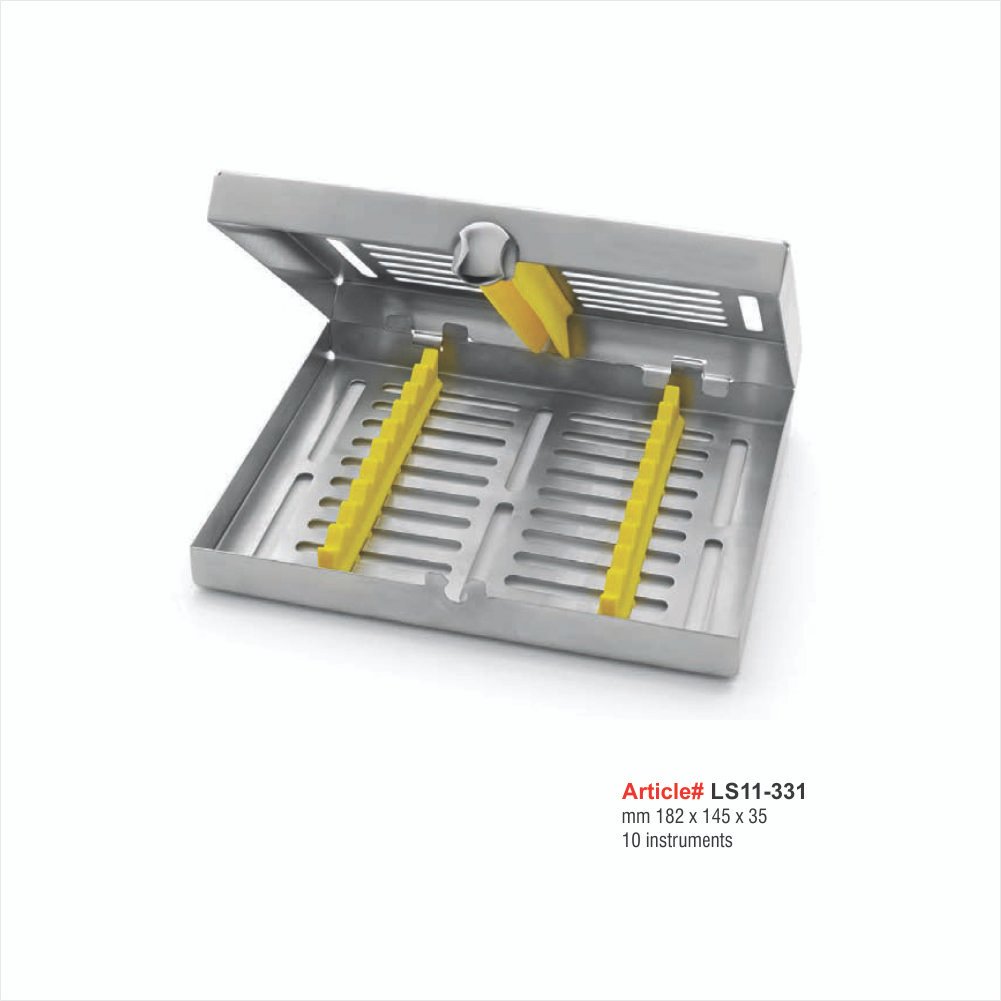 LS11-331 Sterilization Cassette for 10 Instruments - Image 1