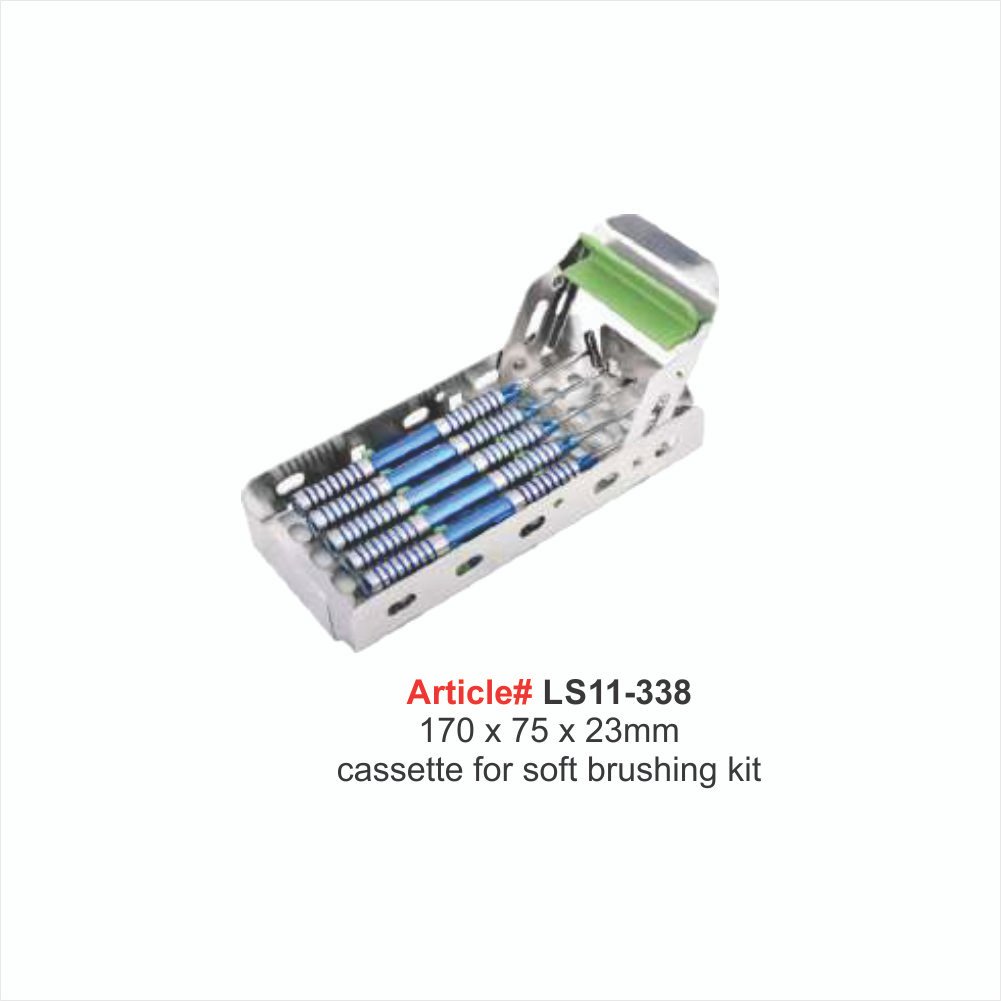 LS11-338 Hollowware Cassette for Soft Burnishing Kit - Image 1