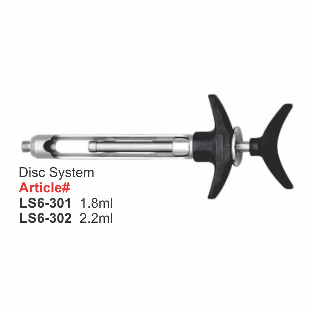 LS6-301 TO LS6-302 Disc System DENTAL SYRINGES - Image 1