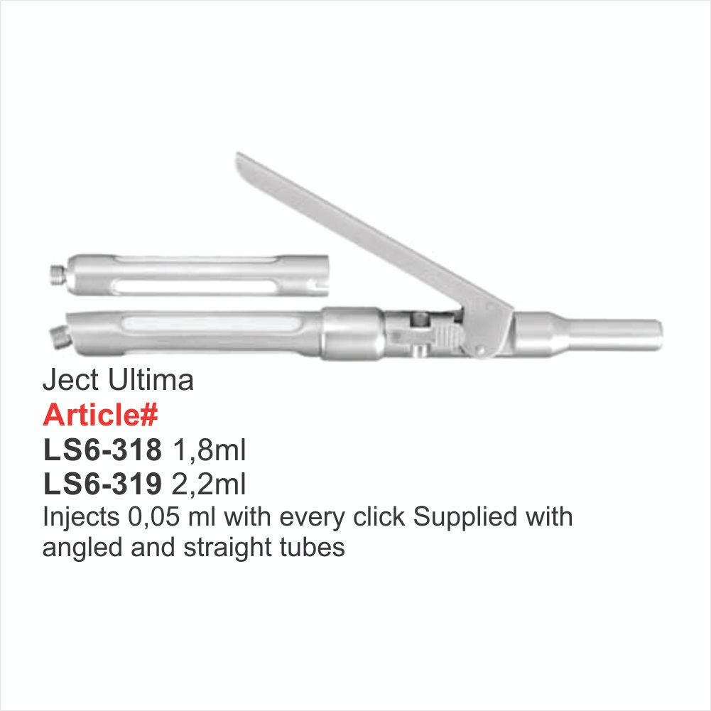 LS6-318 TO LS6-319 Ject Ultima Dental Syringes - Image 1
