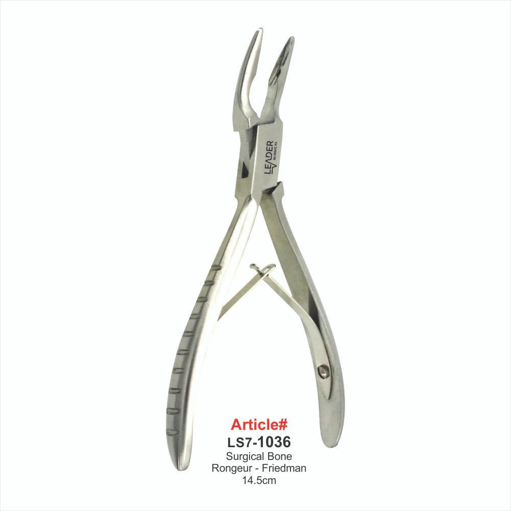 LS7-1036 Surgical Bons Rongeur-Friedman 14.5cm - Image 1