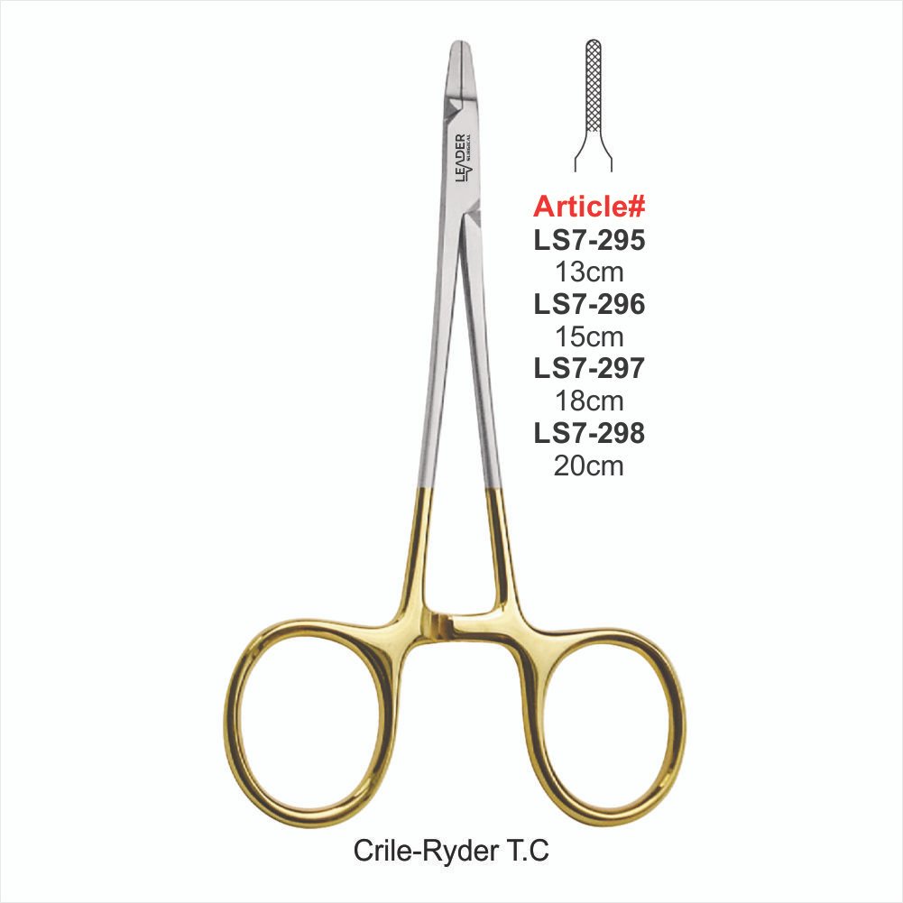 LS7-295 TO LS7-298 Crile-Ryder T.C Needle Holders - Image 1