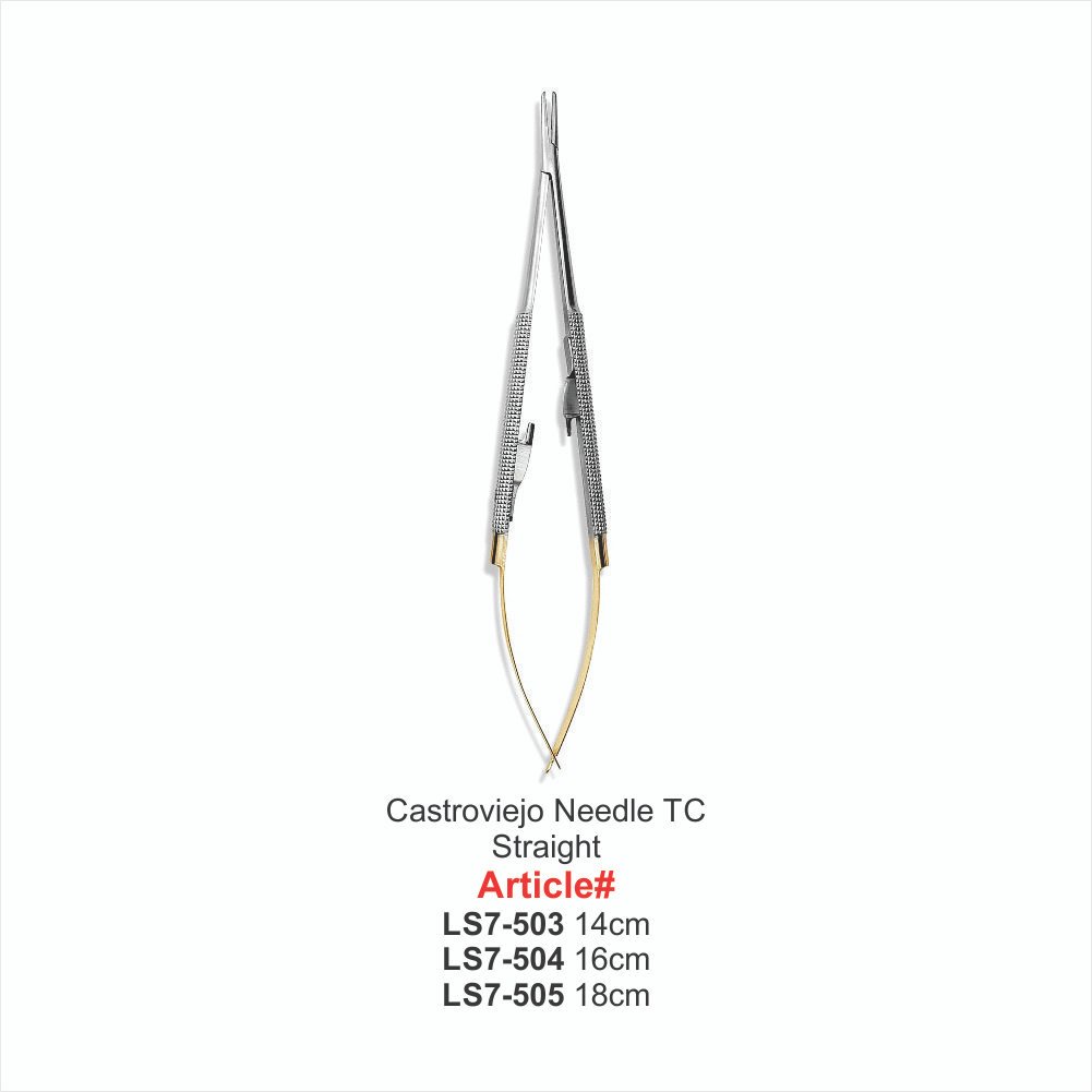 LS7-503 TO LS7-505 Castroviejo Needle TС Straight - Image 1