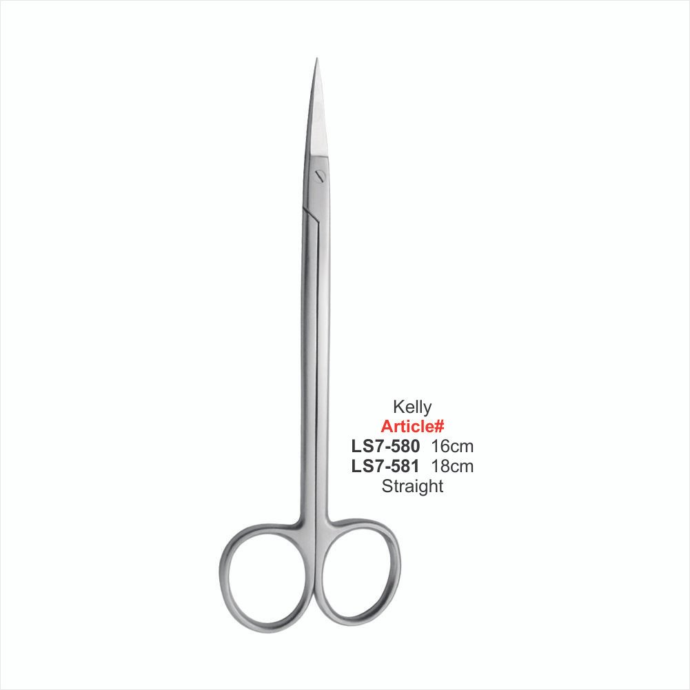 LS7-580 TO LS7-581 Kelly Straight Gum Scissors - Image 1