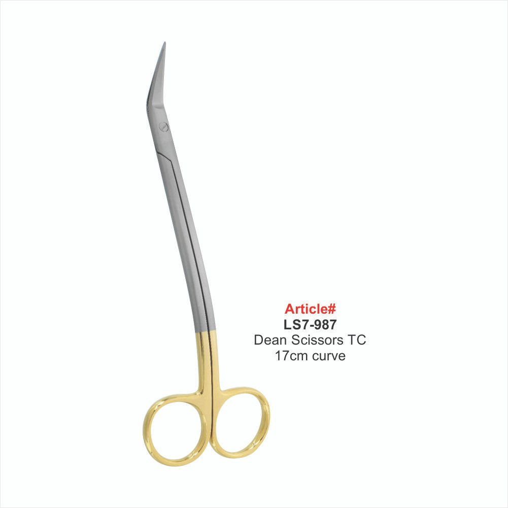 LS7-987 Dean Scissors TC 17cm curve - Image 1