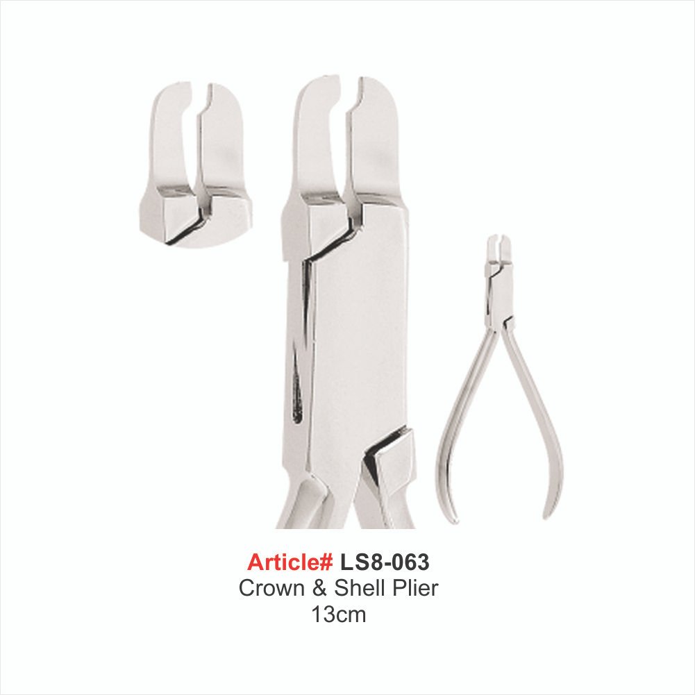 LS8-063 Crown & Shell Plier 13cm - Image 1