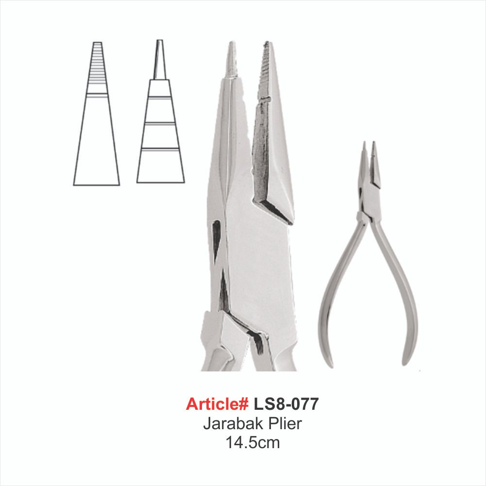 LS8-077 Jarabak Plier 14.5cm - Image 1