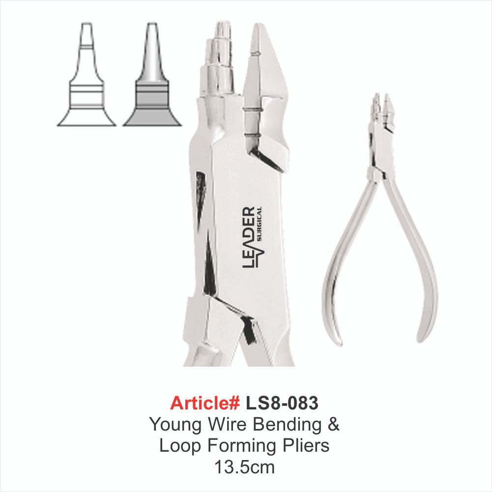 LS8-083 Young Wire Bending & Loop Forming Pliers 13.5cm - Image 1