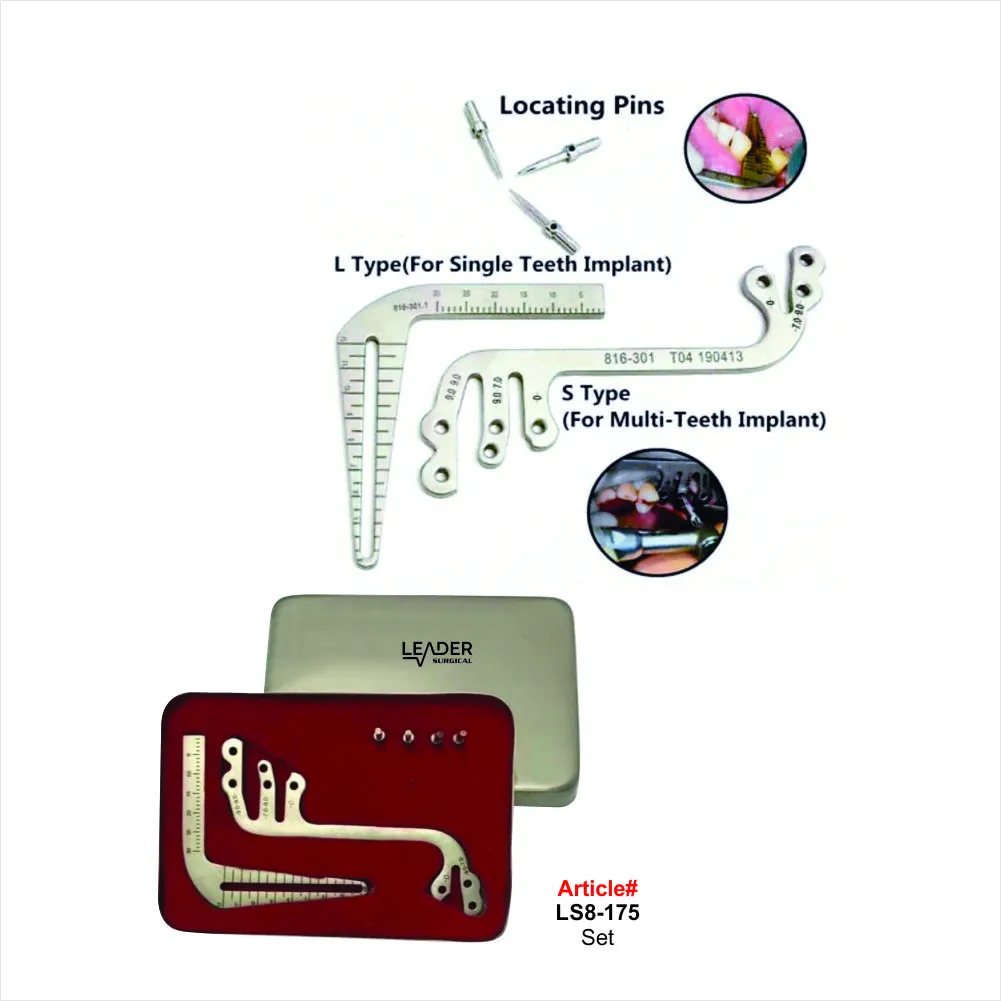 Dental Implant Surgical Locator and Guide Set Dental Implant Surgical Locator and Guide Set