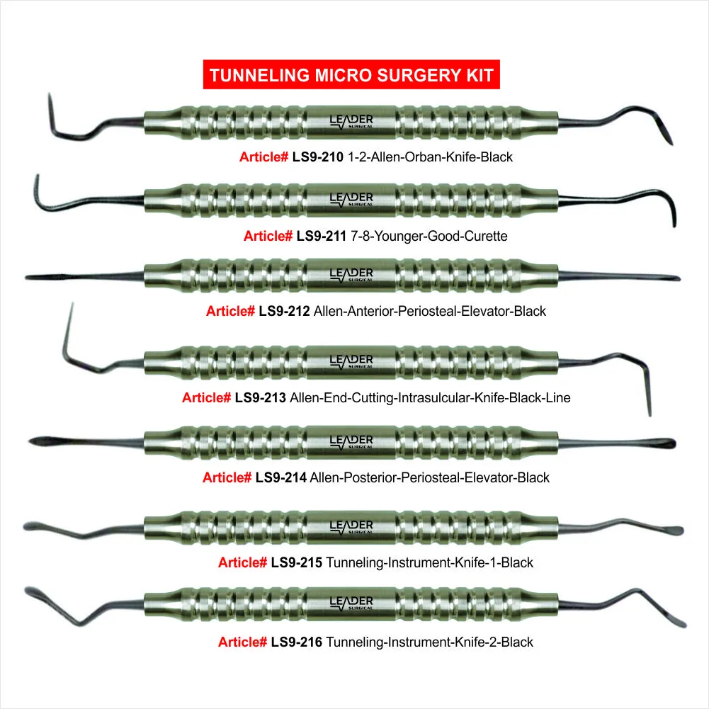 Micro Surgery Tunneling Instruments Set