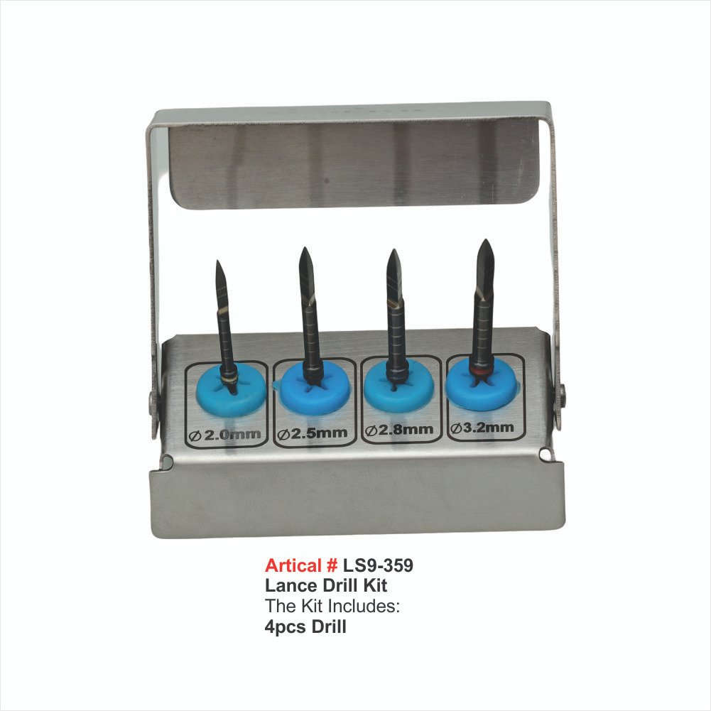 LS9-359 Lance Drill Kit 4pcs Drill - Image 1