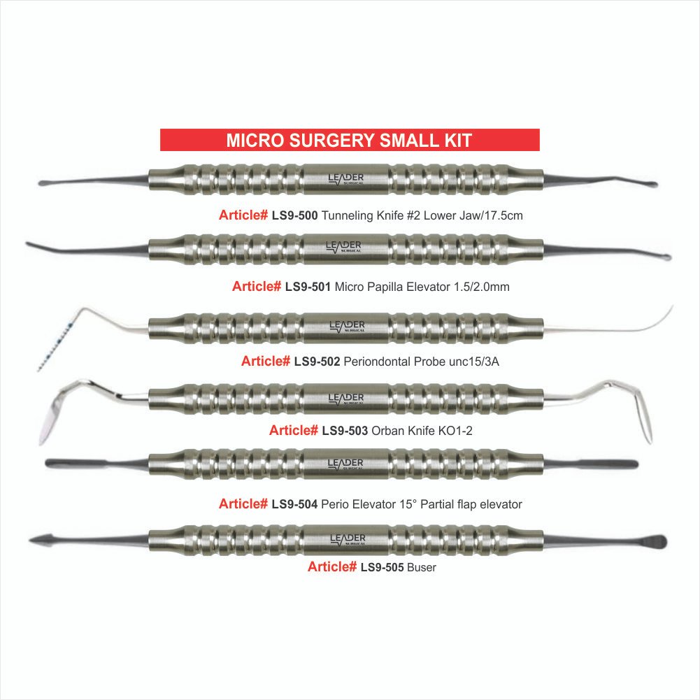 LS9-500 TO LS9-505 MICRO SURGERY SMALL KIT MICRO SURGERY SMALL KIT - Image 1